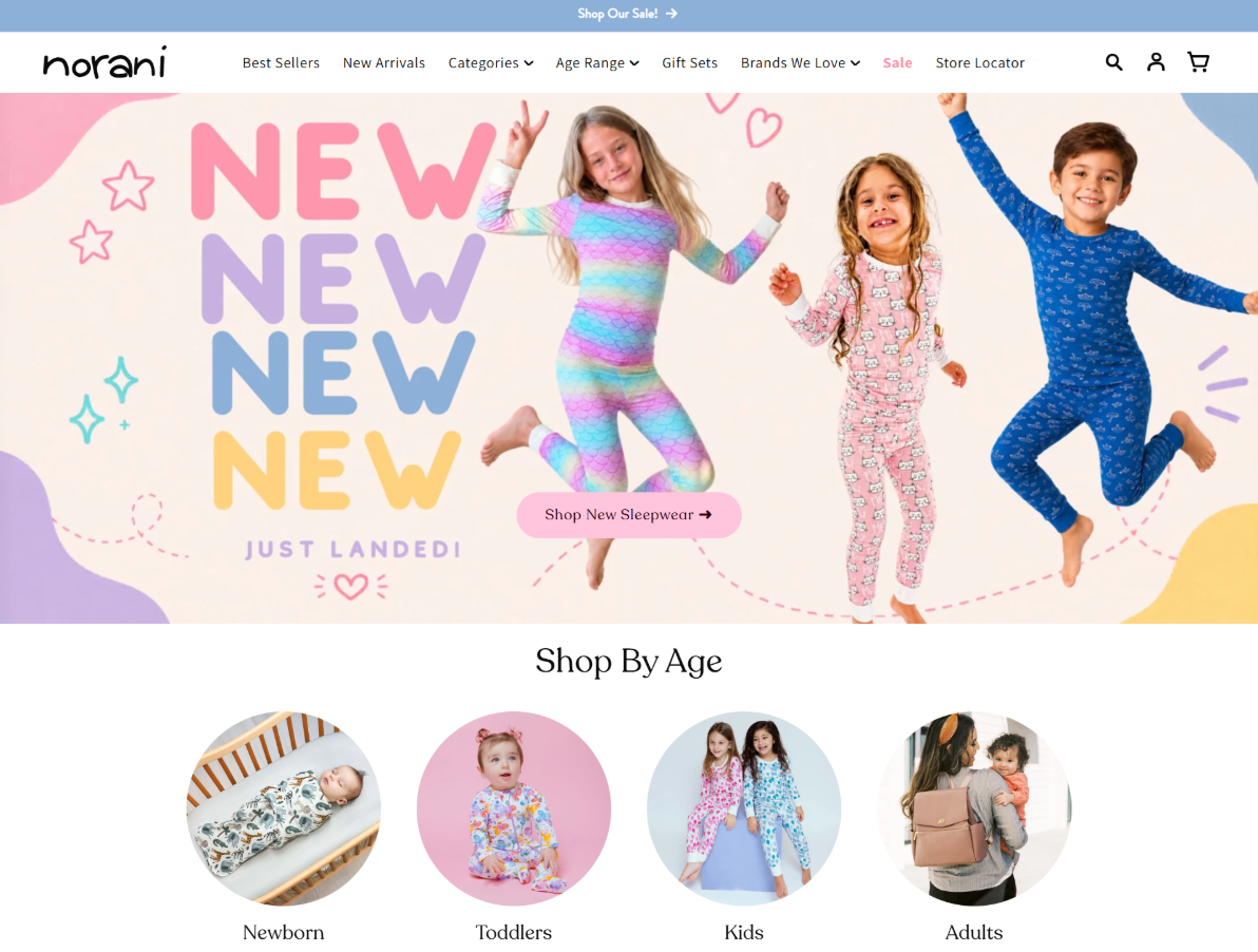 Norani website preview